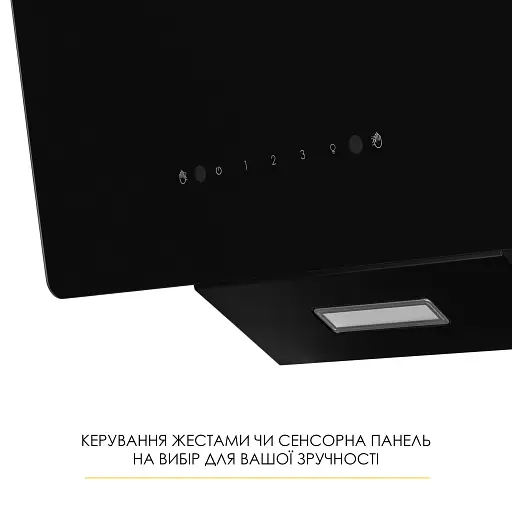 Вытяжка наклонная декоративная Weilor Aura Wds 63 Black - фото 9