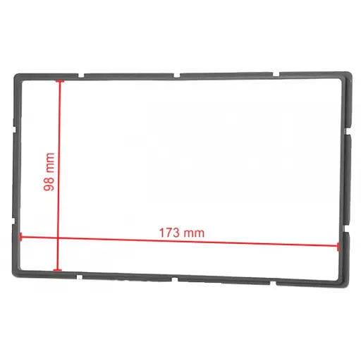 Универсальная рамка 2 DIN Carav 11-901
