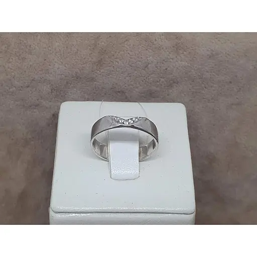 Срібне кільце Qvaliz з фіанітами. Артикул 901-01199 16 - фото 3