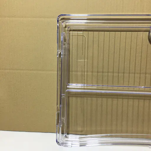 Пластиковая полка над ящиком для овощей и фруктов для холодильника Samsung DA67-00490B 560х380 мм - фото 4