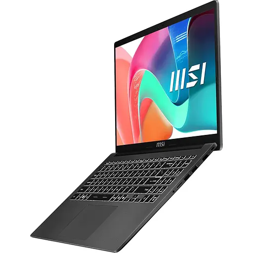 Ноутбук MSI Modern 15 F13MG-071XRO, Intel Core i5-1335U до 4.6GHz, 15.6 Full HD, 8GB, SSD 512GB, Intel Iris Xe Graphics, Free DOS - фото 5