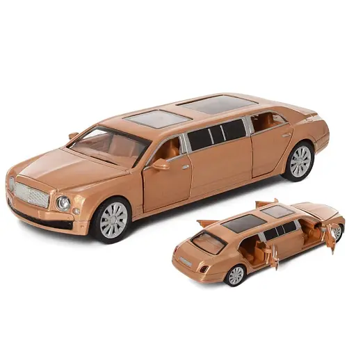 Машинка лимузин АвтоСвит, AS-1986, металл, инерция, 18 см (В ассортименте)