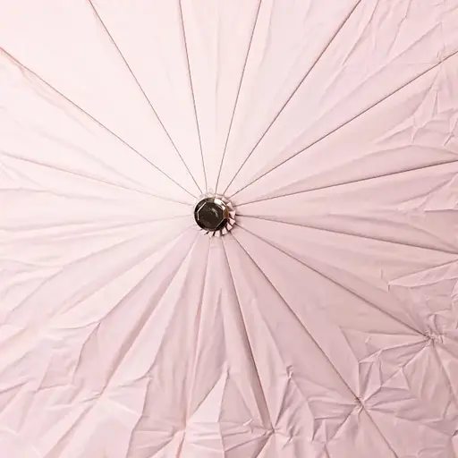 Парасоля Yiwu HP-23-3M механічна складна 99 см з квітковим принтом рожева - фото 8