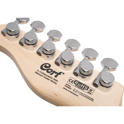 Електрогітара Cort MBM-2 Sustainiac Satin Black [129618] - фото 5