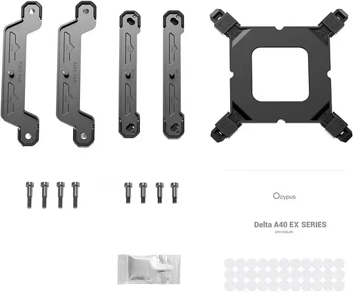 Кулер для процессора Ocypus Delta A40 EX Digital Black (DELTA-A40-BK1NAWD00E-GL) - фото 10