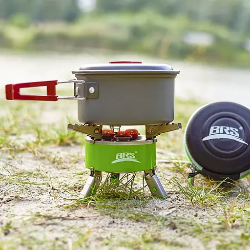 Набір газовий пальник BRS-73 + газовий балон Adimanti 230 г нарізної - фото 8