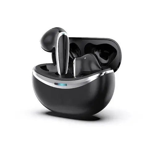 Бездротові Bluetooth навушники-вкладиші TWS BX18 з шумозаглушенням Чорні - фото 2