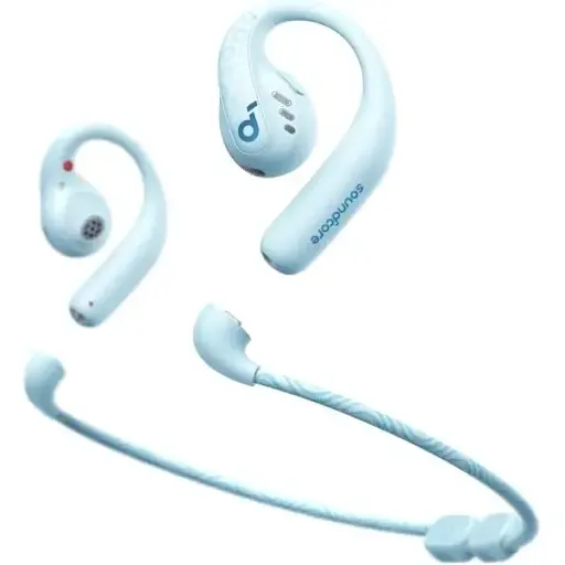 Bluetooth-гарнитура Anker SoundCore AeroFit Pro Blue (A3871G61) - фото 4