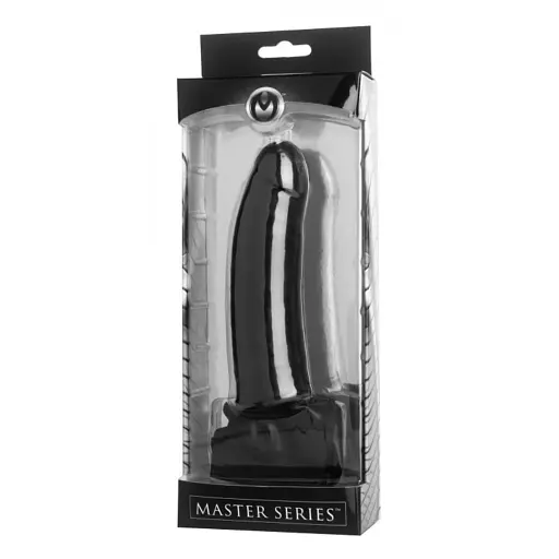 Кляп з фалоімітатором XR Brands Master Series Face Fuk Strap On Mouth Gag 14 см чорний - фото 5