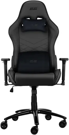 Ігрове крісло 2E Gaming Bushido II Black/Black (2E-GC-BUS-BK) - фото 2