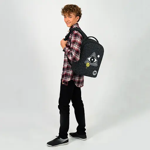 Рюкзак GoPack Teens 135M-6 Чорний (GO26-135M-6) - фото 14