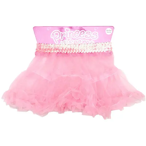 Детская карнавальная юбочка Princess Secret 27 см светло-розовая (DRW-323)