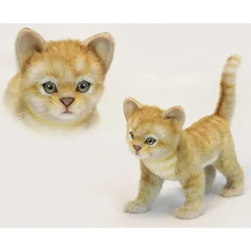 Мягкая игрушка Hansa Котенок рыжий 30 см (6573) - фото 2