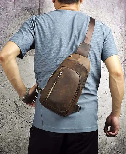 Шкіряна чоловіча сумка Bexhill 17х31х8 см sum0023784 - фото 2