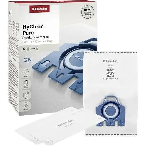 Мішки для пилососів Miele GN HyClean Pure 4.5 л 4 шт