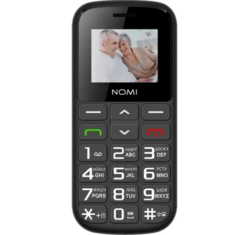 Телефон Nomi i1871 Black UA UCRF - фото 3