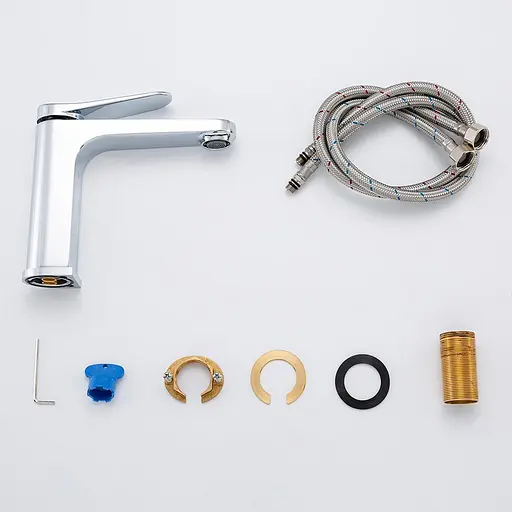 Змішувач для умивальника хром Gappo G1010 Хром - фото 2