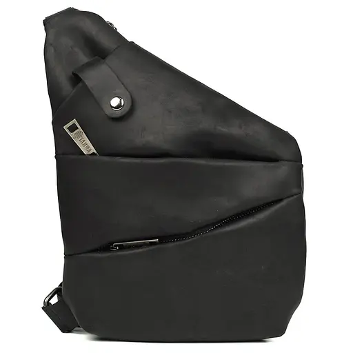 Кожаная мужская сумка через плечо TARWA 23х28х4 см sum0025366 - фото 4