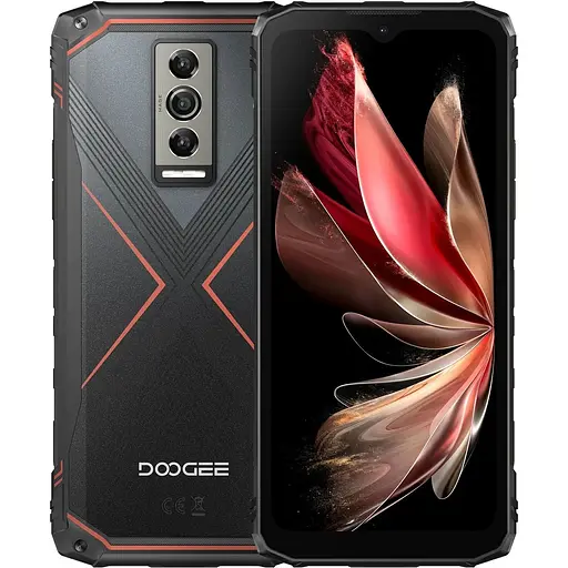 Смартфон Doogee Blade 10 Pro 656" 6/256ГБ 2SIM 5150мА год черно-красный
