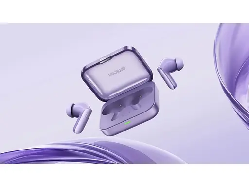 Наушники Realme гарнитура беспроводная TWS в кейсе Buds Air 7 RMA2408 morado Lavender Purple - фото 5