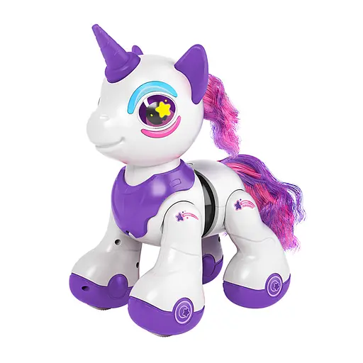 Єдиноріг інтерактивний 25 см, музика, сенсор, 8008 - фото 3