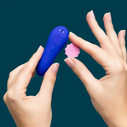 Вібратор-трусики Party Romp, 8,7 см (фіолетовий) - фото 3