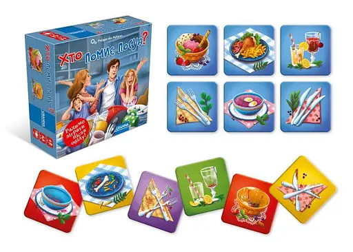 Настольная игра Granna Кто помоет посуду? (Who is going to do the dishes?) (укр.) (83828) - фото 4