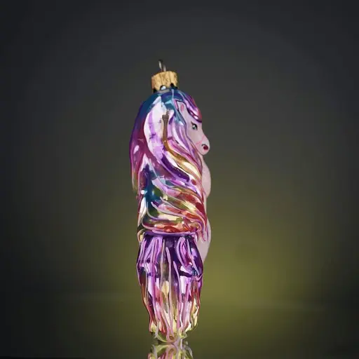 Ялинкова прикраса Різдвяні історії Символ 2026 Сяйвогрива скло (4820001180510) - фото 2