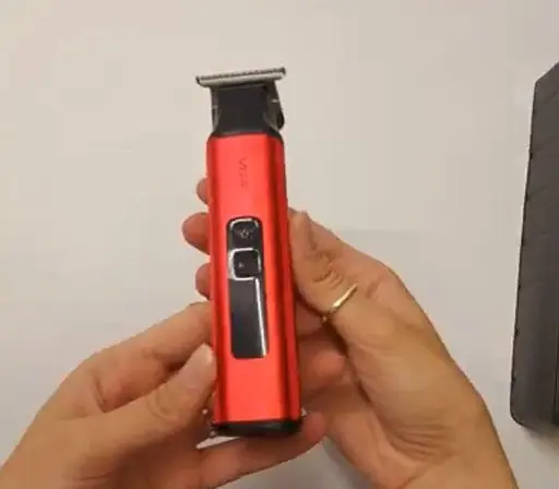 Универсальный триммер VGR V-117 6 в 1 машинка для стрижки волос бороды Красный 10 Вт USB - фото 4