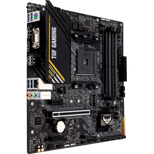 Материнська плата ASUS TUF Gaming A520M-Plus II (TUF Gaming A520M-Plus II) (Socket AM4, AMD A520, Micro-ATX) - фото 2