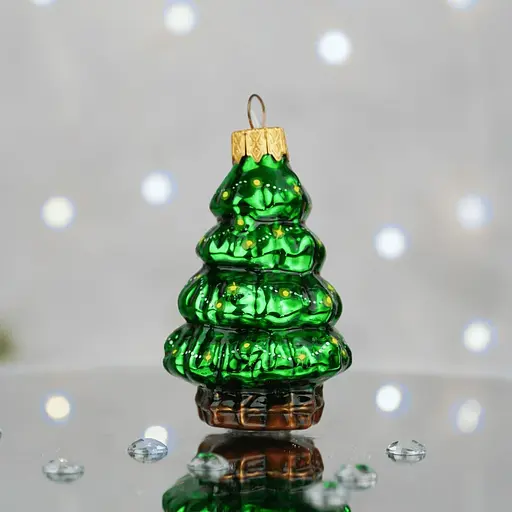 Ялинкова прикраса Санта Шоп Ялинка скло (4820001180138) - фото 2