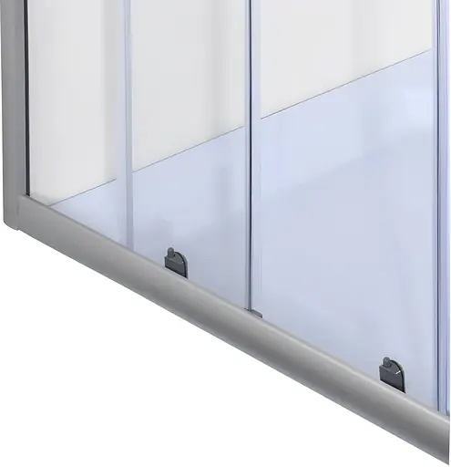 Душевая кабина Bravo полукруглая без поддона Wisla N90TS.Line 1 уп., интимато, хром матовый - фото 2