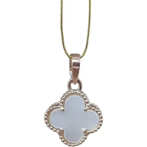 Золота підвіска Платон Конюшина з перламутром. 1П126/68Б