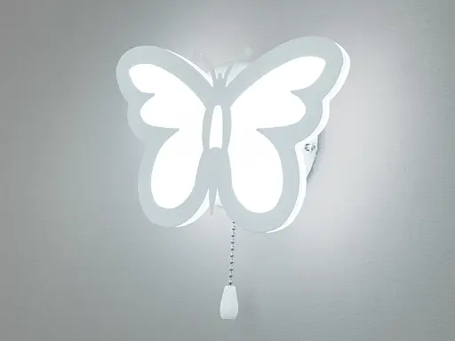 Настінний LED світильник Метелик, 20W, білий - фото 3