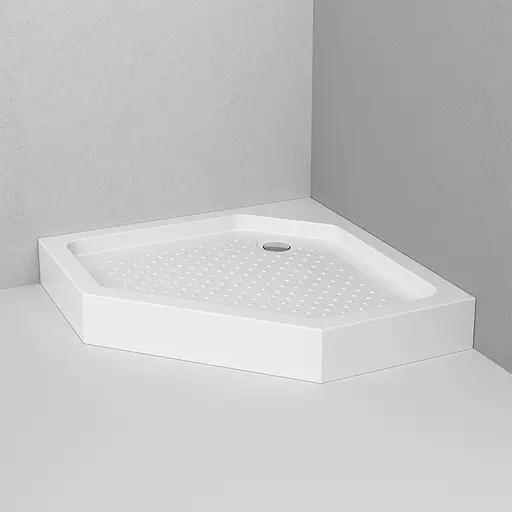 Душевой поддон Am.Pm Gem 90x90 см белый W90UT-405-090BT белый - фото 4