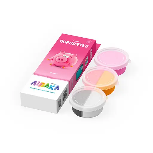 Набор самозатвердевающего пластилина Поросенок Липака 30045-UA01 - фото 2