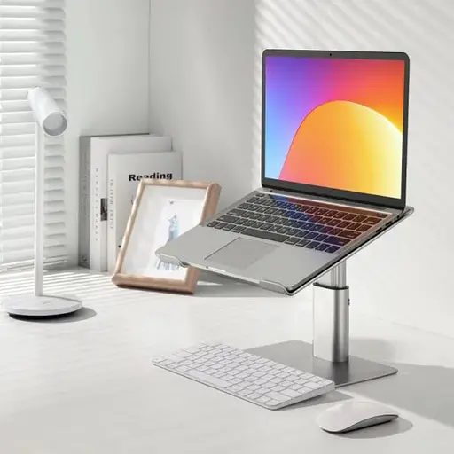 Підставка Baseus Metal Adjustable Laptop Stand Silver - фото 5