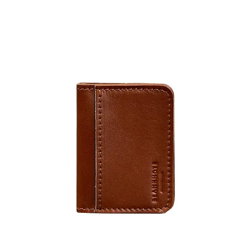 Кожаная обложка для ID-паспорта и водительского заседания 4.1 светло-коричневая с гербом - фото 7