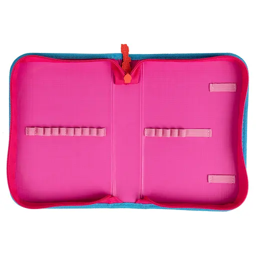 Школьный пенал твердый 1Вересня одинарный без клапана HP-02 Heart, , бирюзовый - фото 3