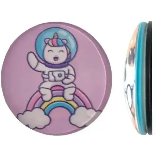 Держатель Поп Сокет New Glass (Стекло) Baby Unicorn №39 - фото 1