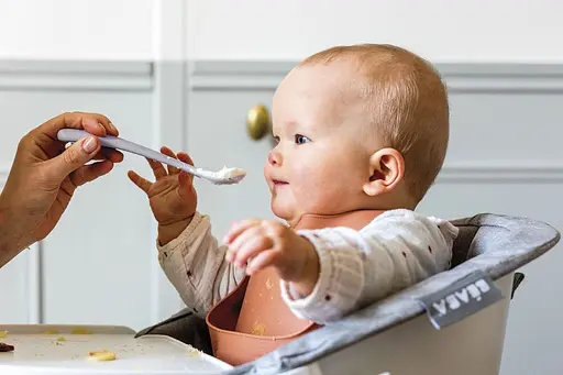 Набор ложек Beaba силиконовый 4+ серый/зеленый 2 шт. (913600) - фото 3