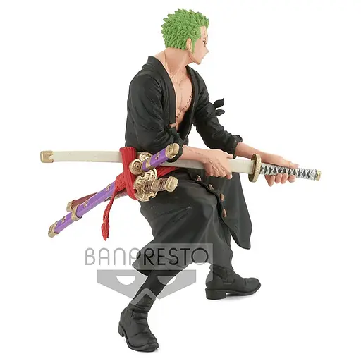 Фигурка Banpresto One Piece Большой Куш Зоря The Roronoa Zoro Wanokuni II 18 см B OP RZ w - фото 3