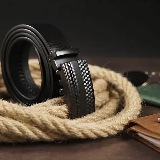 Ремінь шкіряний Vintage чоловічий 115х3,5 см acs0014848 - фото 6