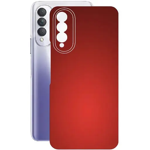 Защитная пленка StatusSKIN для Honor X20 SE Корпус Винил красная матовая