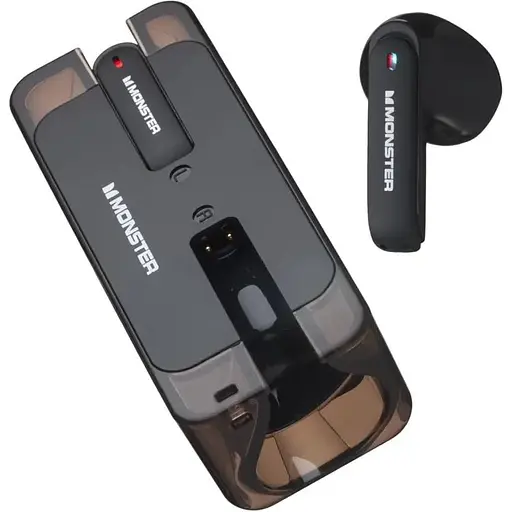 Навушники Monster Bluetooth XKT08 Wireless Bluetooth 5.2 Gaming earbuds 300mAh Stereo sound чорні