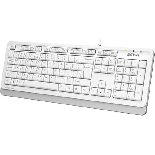 Клавіатура A4Tech Fstyler FKS10 USB White (FKS10 (White)) - фото 3