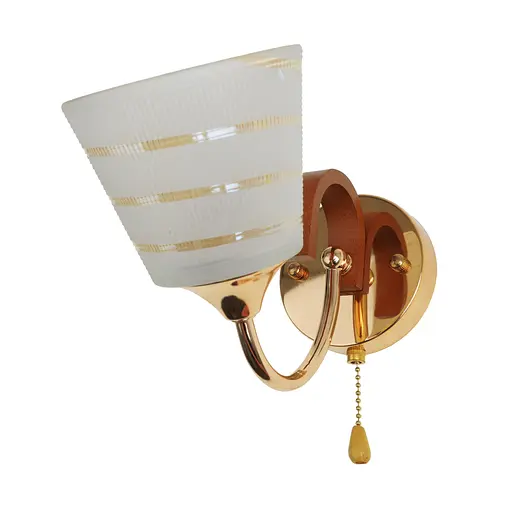 Бра Brille LK-680W/1 E27 FG настінне накладне класичне