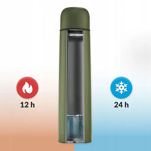 Термос Mountain Goat 1 л Navy Green (P-5907739315779) - фото 3