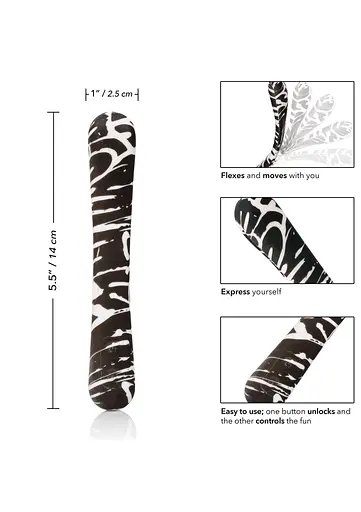 Вібратор CalExotics Hype FlexiWand 14 см (мульті) - фото 11