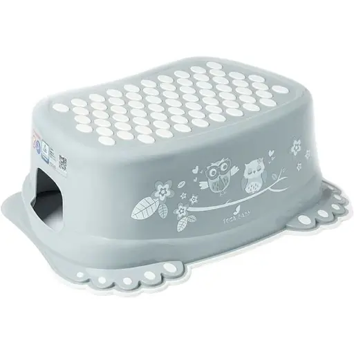 Сходинки дитячі антиковзкі у ванну Tega Baby Owls grey - фото 1